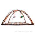 Velvet breathable variety of cartoon bell foldable tent